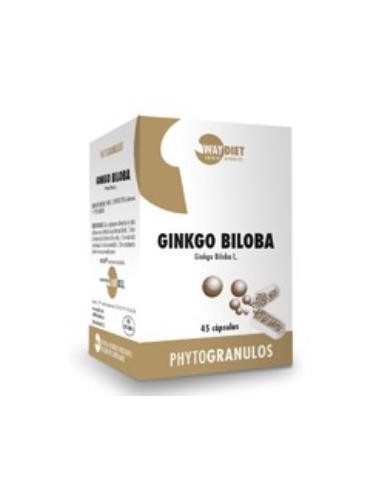 GINKGO BILOBA phytogranulos 45caps. WAYDIET NATURAL PRODUCTS