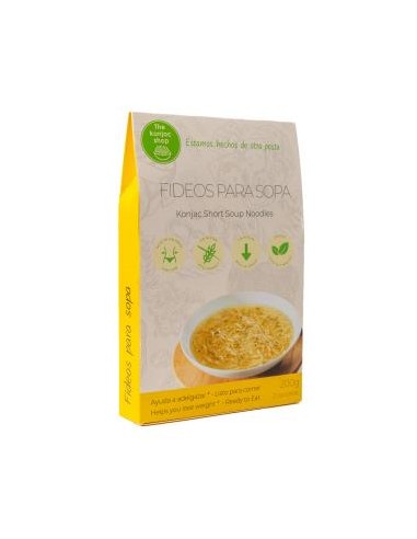 FIDEOS KONJAC para sopa 200gr SG VEGAN THE KONJAC SHOP