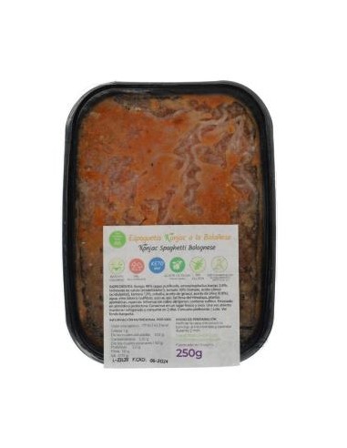 ESPAGUETIS DE KONJAC a la boloñesa 250gr. SG THE KONJAC SHOP