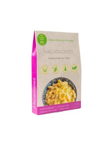 MACARRONES DE KONJAC 200gr. SG VEGAN S/A THE KONJAC SHOP