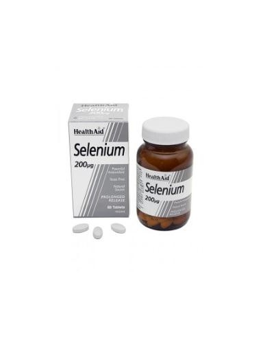 SELENIUM 200mcg. 60comp. HEALTH AID