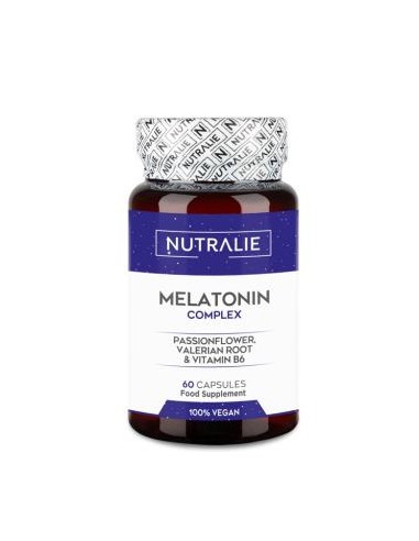 MELATONINA complex pasiflora valeriana 60cap. NUTRALIE