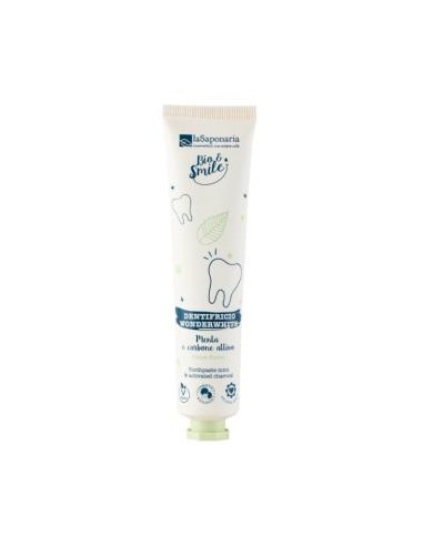 DENTIFRICO menta-carbon 75ml. LA SAPONARIA