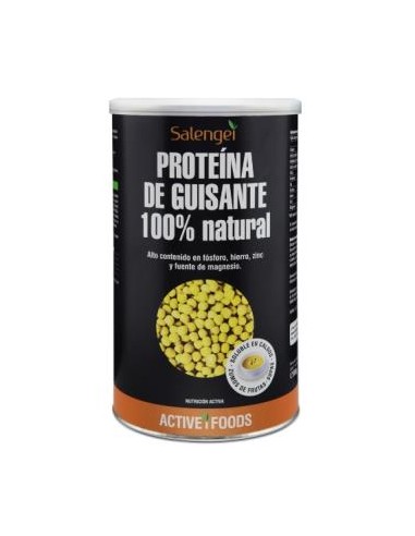 PROTEINA DE GUISANTE AMARILLO polvo 500gr. ACTIVE FOODS