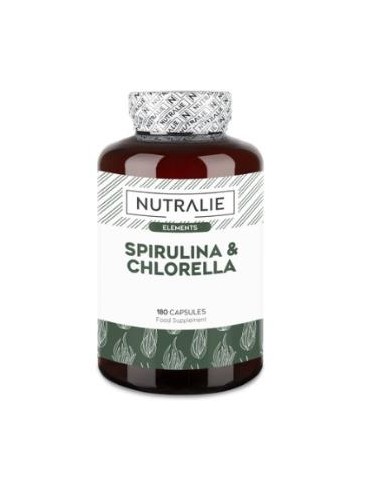 ESPIRULINA & CHLORELLA 180cap. NUTRALIE