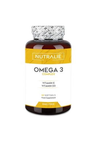 OMEGA 3+VITAMINA E+D3 60perlas. NUTRALIE