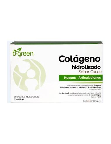 COLAGENO HIDROLIZADO cacao 30sbrs. B.GREEN (LAB. LEBUDIT)