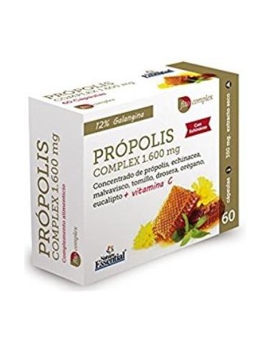 PROPOLIS COMPLEX 1600mg. 60cap. NATURE ESSENTIAL