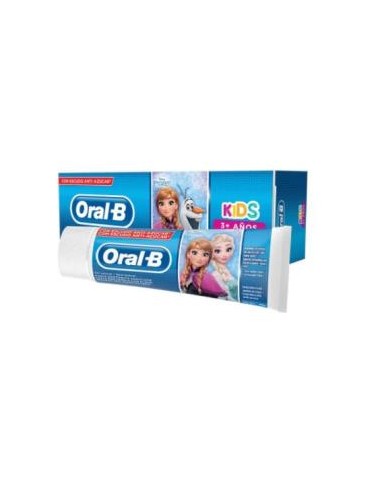 PASTA DENTAL KIDS cars/frozen (3-5años) 75ml. ORAL-B