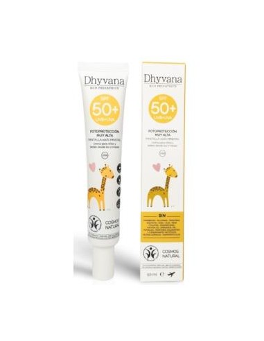 SOLAR SPF50+ infantil sensible 50ml. ECO DHYVANA