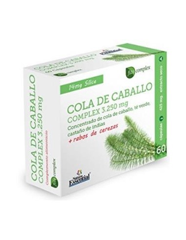 COLA DE CABALLO COMPLEX 3250mg. 60cap. NATURE ESSENTIAL