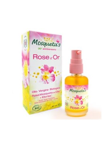 ACEITE DE ROSE DOR 30ml. BIO MOSQUETAS