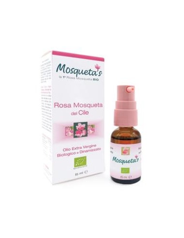 ACEITE DE ROSA MOSQUETA 15ml. BIO MOSQUETAS