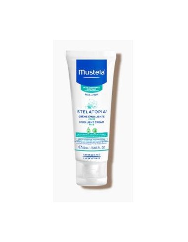 STELATOPIA crema facial emoliente bebe-niño 40ml. MUSTELA