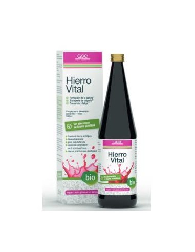 HIERRO VITAL 330ml. BIO VEGAN GSE