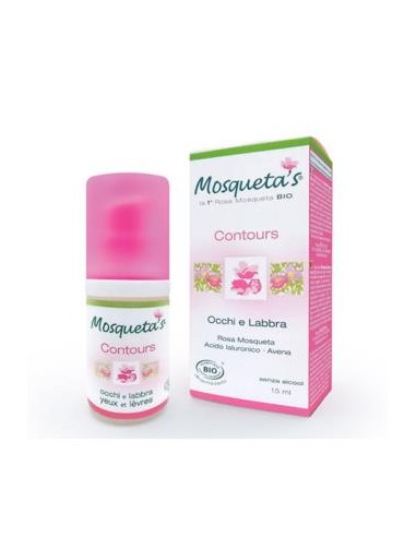 ROSA MOSQUETA crema contorno ojos-labios 15ml. BIO MOSQUETAS