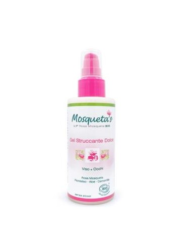 ROSA MOSQUETA gel limpiador cara-ojos 150ml. BIO MOSQUETAS