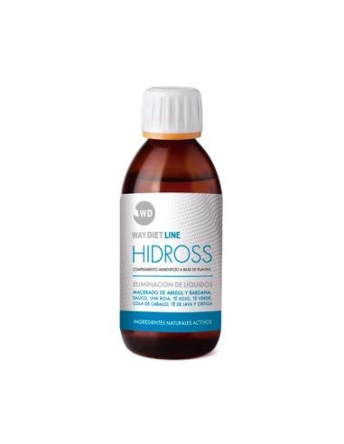 HIDROSS DIURET FLUIDO 250ml. WAYDIET NATURAL PRODUCTS