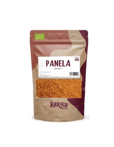 PANELA azucar de caña integral 500gr ECO SG VEGAN KARMA