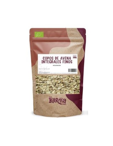 COPOS DE AVENA finos integrales 500gr ECO VEGAN KARMA