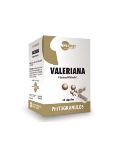 VALERIANA phytogranulos 45caps. WAYDIET NATURAL PRODUCTS