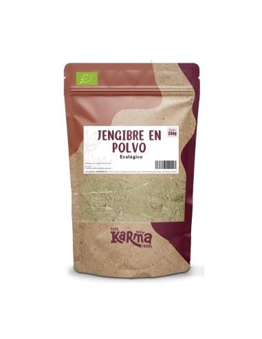 JENGIBRE en polvo 200gr. ECO SG VEGAN KARMA