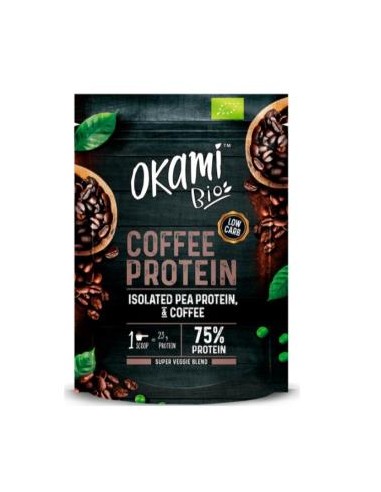 PROTEINA DE GUISANTE Y CAFE 500gr. BIO SG VEGAN OKAMI BIO