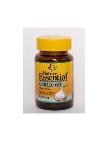 GARLIC OIL (ajo) 1000mg. 60perlas NATURE ESSENTIAL