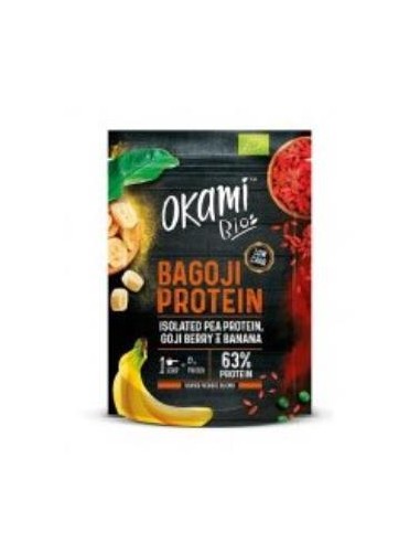 PROTEINA DE GUISANTE-BANANA-GOJI 500g BIO SG VEGAN OKAMI BIO