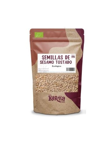 SESAMO TOSTADO semillas 250gr. ECO SG VEGAN KARMA