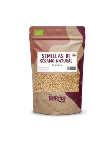 SESAMO NATURAL semillas 250gr. ECO SG VEGAN KARMA