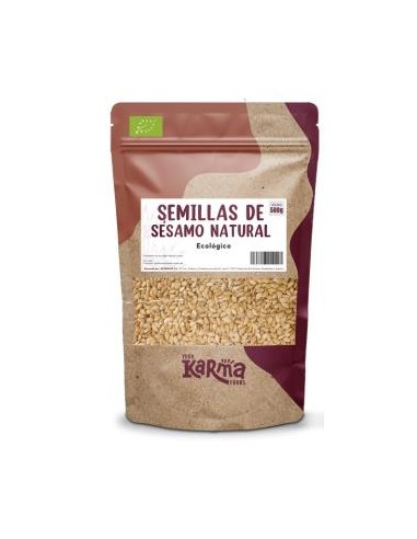 SESAMO NATURAL semillas 500gr. ECO SG VEGAN KARMA