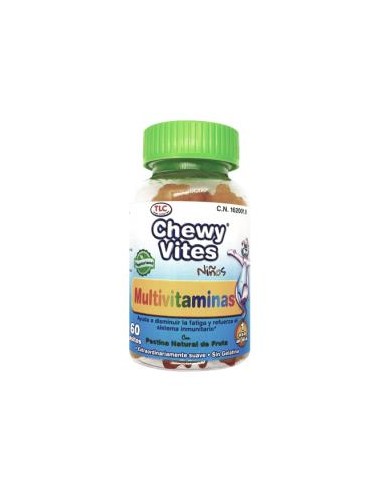 CHEWY VITES kids multivitaminas 60 ud