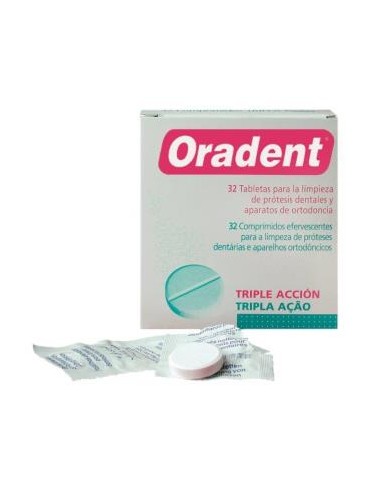 FORADENT TABLETA DE LIMPIEZA PARA PROTESIS 30ud.