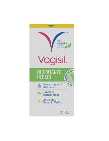 VAGISIL HIDRATANTE INTIMO camolila y aloe 50ml.