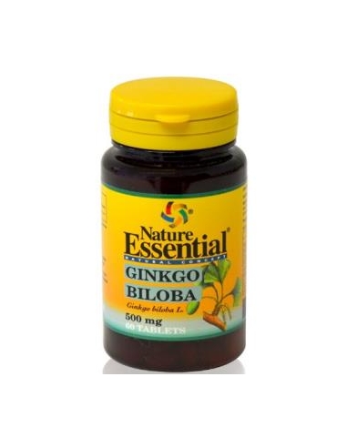 GINKGO BILOBA 500mg. 60comp NATURE ESSENTIAL