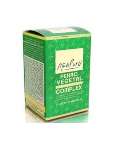 FERRO VEGETAL COMPLEX 30cap. ESTADO PURO TONGIL