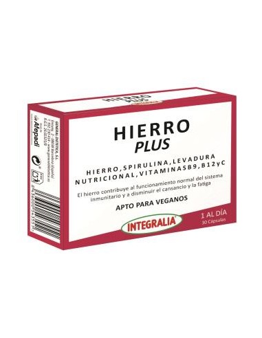 FERRO PLUS 30cap. INTEGRALIA