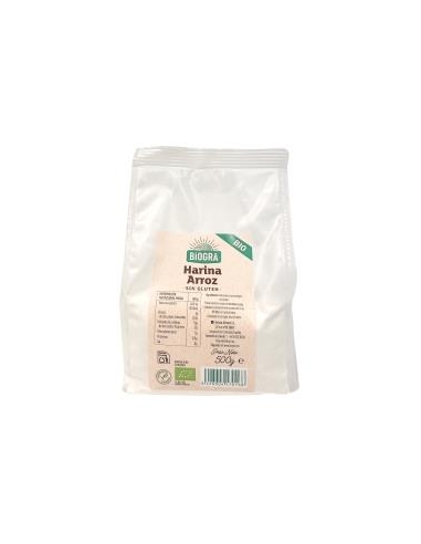 HARINA DE ARROZ integral 500gr. BIO VEGAN SG BIOGRA