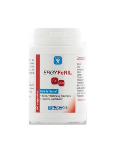 ERGYFERIL 60cap. NUTERGIA