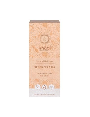 HENNA CASSIA NEUTRA 100% 100 gr** KHADI