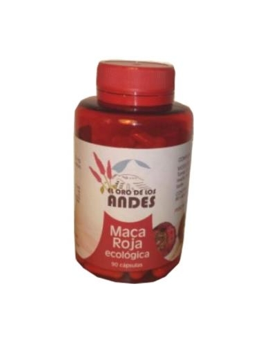 MACA ROJA 850mg. 90cap. ECO EL ORO DE LOS ANDES