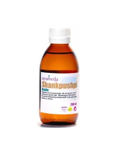 ACEITE DE SHANKHPUSHPI 200 ML **AYURVEDA AUTENTICO