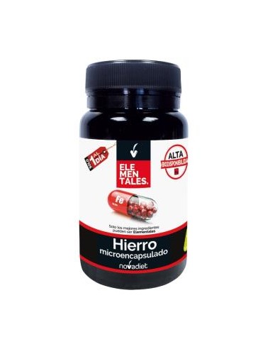 HIERRO 60cap. ELEMENTALES NOVADIET