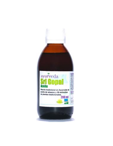 ACEITE DE SRIGOPAL 200 ML **AYURVEDA AUTENTICO