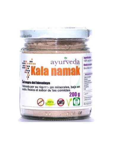 KALA NAMAK 200 G BIO **AYURVEDA AUTENTICO