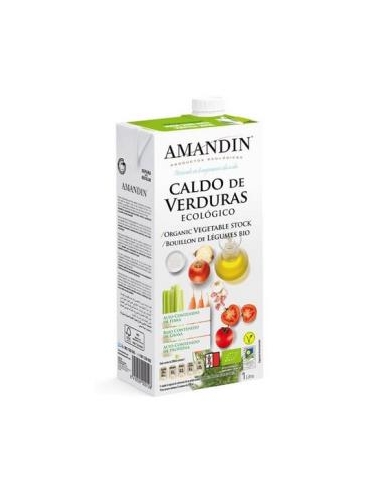 CALDO DE VERDURAS 1 lt ECO SG AMANDIN