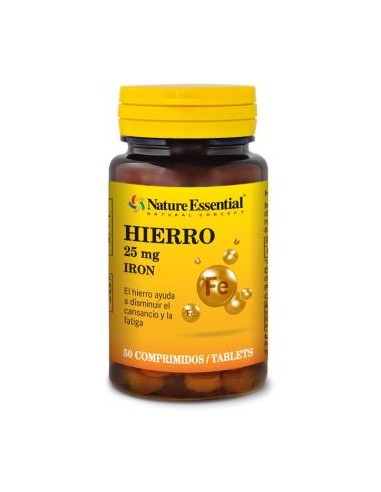 HIERRO 25mg 50comp. NATURE ESSENTIAL