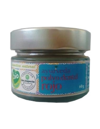 POLVO DENTAL ROJO 60G AYURVEDA AUTENTICO