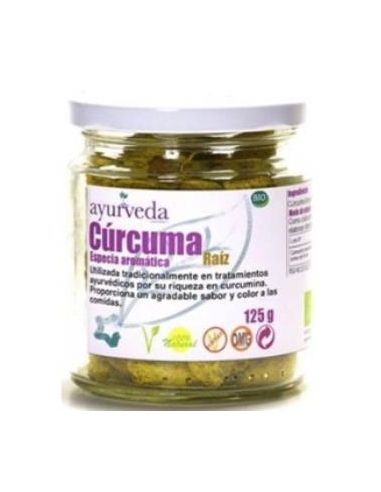 CURCUMA RAIZ BIO 125 G AYURVEDA AUTENTICO